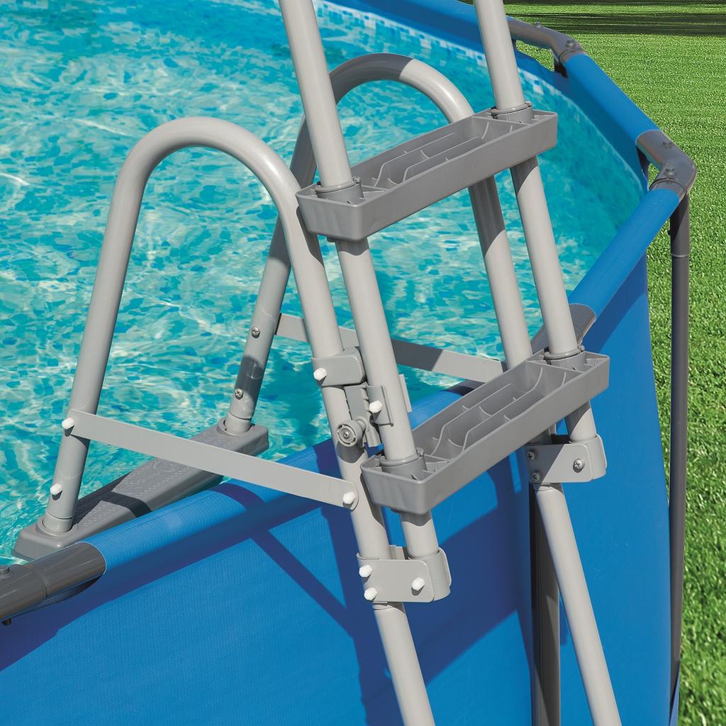 Double-sided pool ladder 122cm