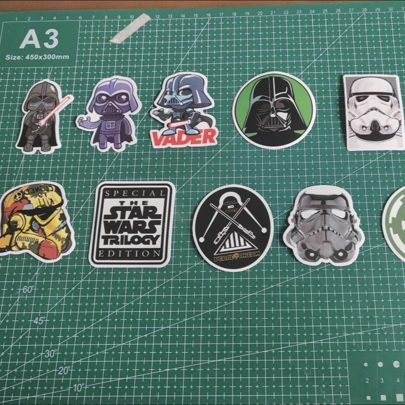Star Wars Doodle Stickers - Kawaii Graffiti Decals