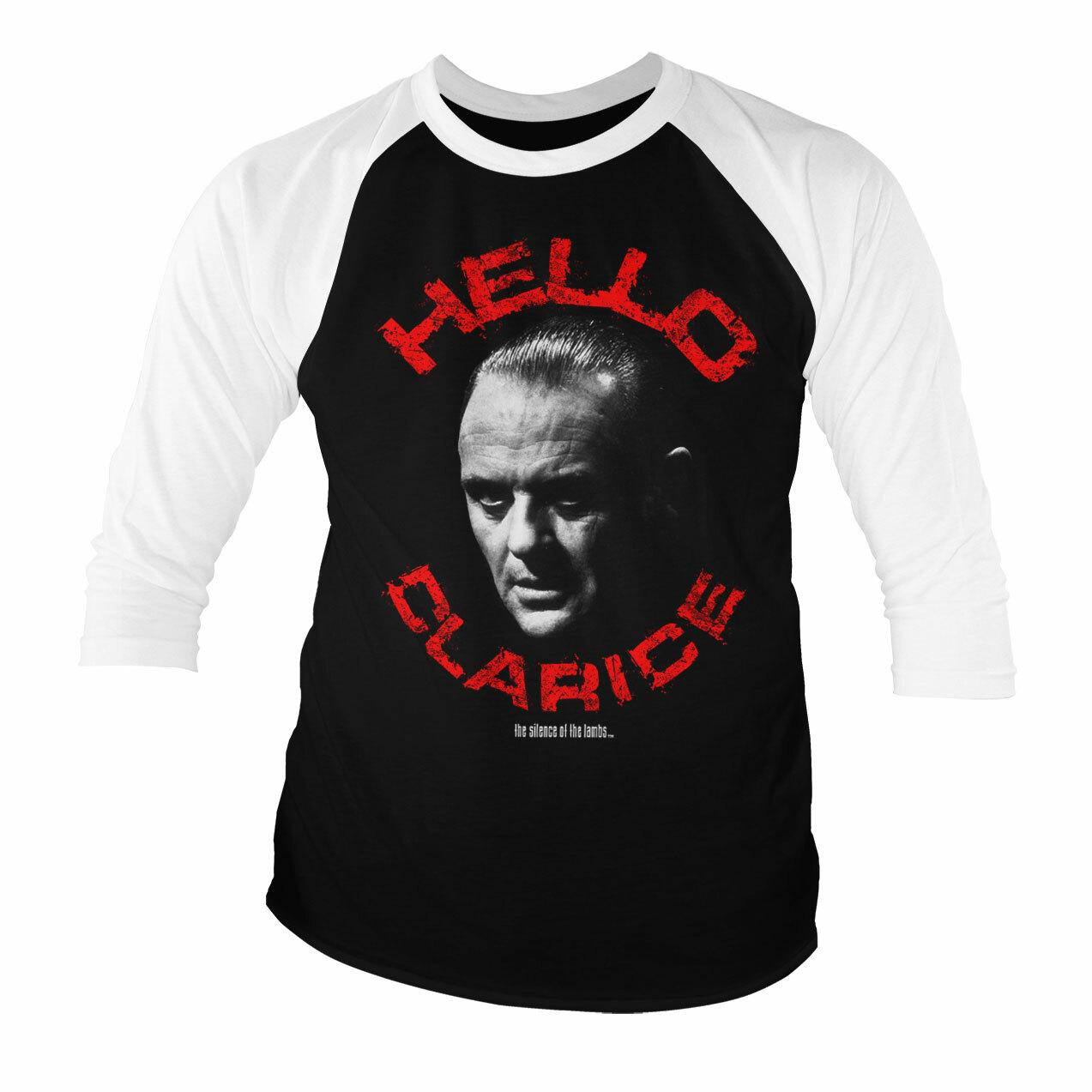 T-Shirt À Manches 34 Licensed Silence Of The Lambs Bonjour Clarice S-XXL S