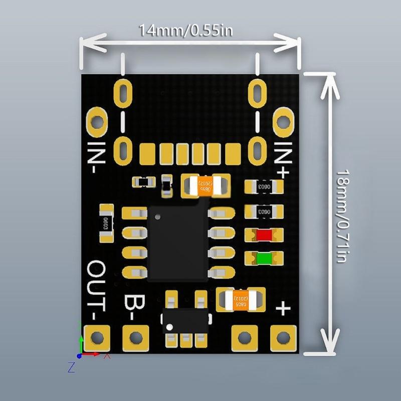 Modul de încărcare USB de tip C TP4057 1A 3.7V 4.2V pentru baterii cu litiu cu protecții la supraîncărcare