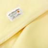 un doudou Made in Japan Baby Cotton 85 x Solid Blanket, 115cm, Color, 100% Cotton, Cream, 1321-CR