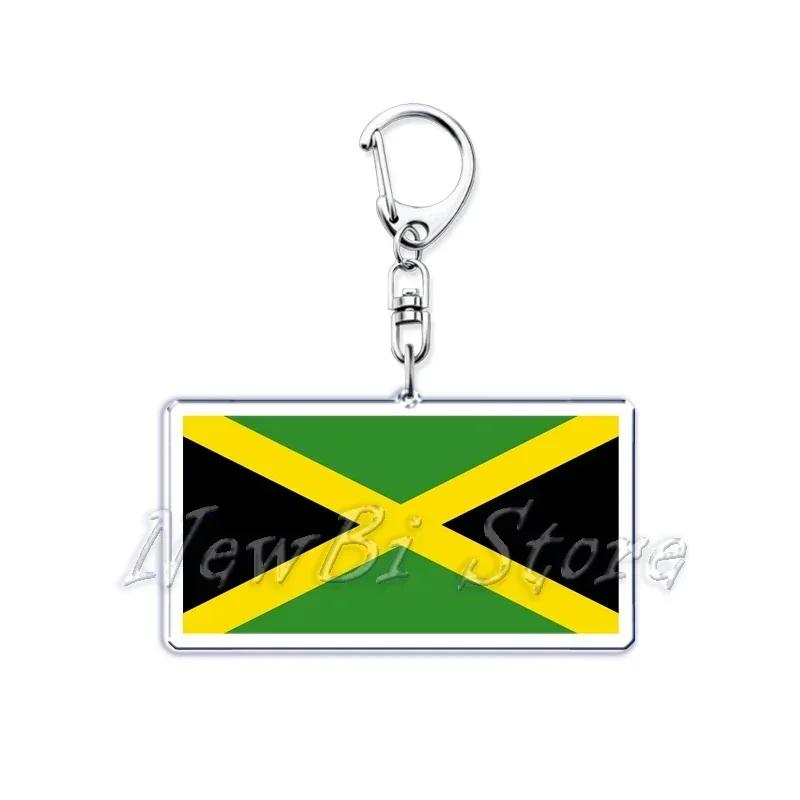 New Country Flags Keychains Ring for Accessories Bag Pendant American Britain Korean Korean Key Chain Keyring Jewelry Fans Gifts