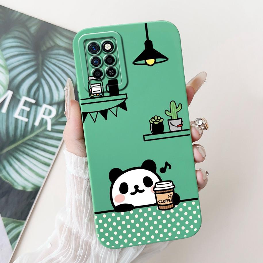 For Infinix Note 10 Pro Case X695 X695D Cover Fashion Painted Soft Silicone Phone Cases For Infinix Note 10 Note10 Pro NFC Funda