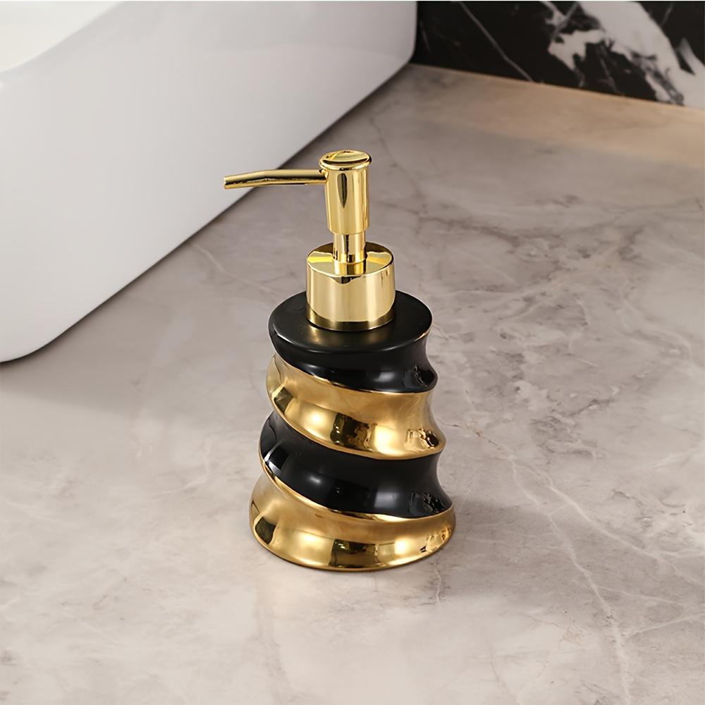 Luxury Ceramics Lotion Bottle 200ml Soap Dispenser Shampoo Bottling Bottle Dispenser for Liquid Soap Bathroom Accessories