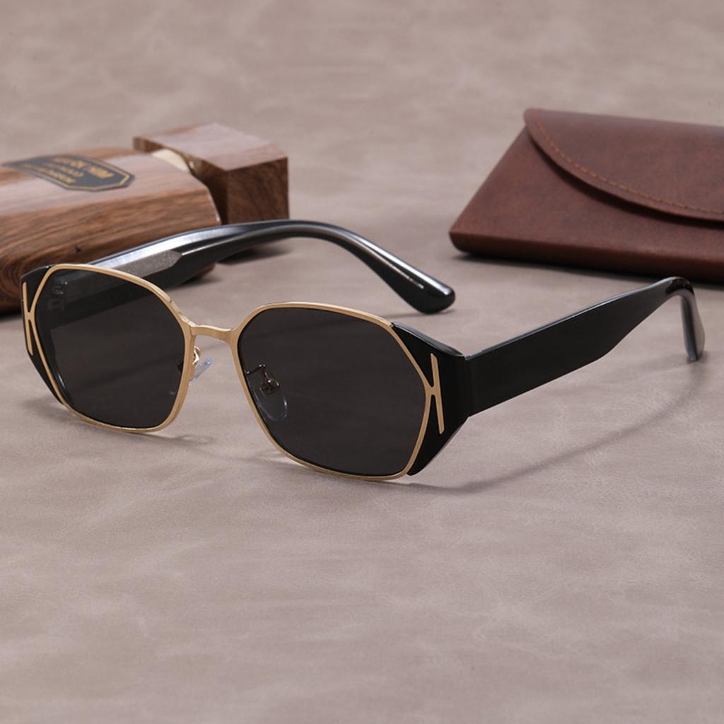 New Fashion Retro Oval Sunglasses For Women Men UV400 Protection Trendy Designer Shades Eyewear