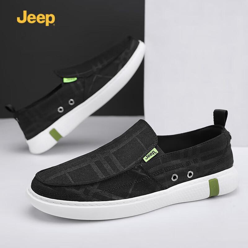 Jeep Men s 2026 Slip-on Canvas Casual Shoes 43