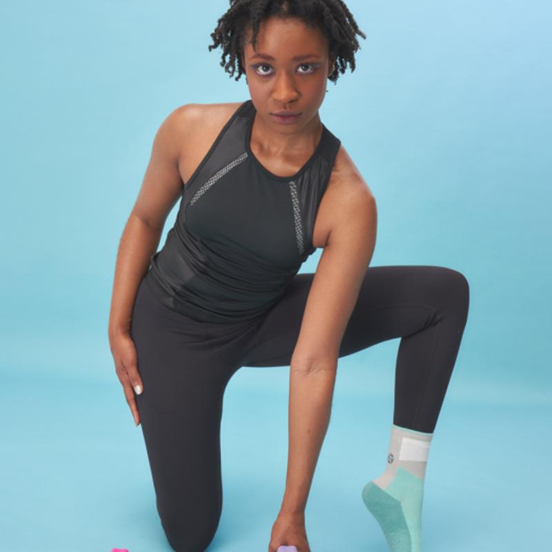 

SoxOverWhatever SOXOW Ride The Rhythm White/Mint [M] Quarter M(240-270mm)