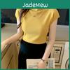 Vest Summer Womens Half Inner High Neck Knit Camisole Top Sleeveless Short Bottom Shirt