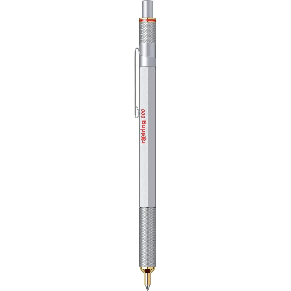 RotRing Rotling Ballpoint Pen, Oil Based, 800 Silver, 2032580, Regular Imported