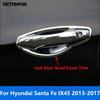 For Hyundai Santa Fe IX45 2013-2016 2017 Chrome Side Door Handle Bowl Cover Trim Protection Cap Exterior Accessories Car Styling