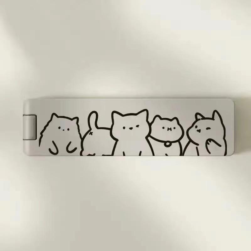 Ultradünner Neutraler Desktop-Telefonständer - Multifunktionales Klappkarten-Design