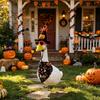 Halloween Goose Costume Set Includes Witch Hat with Spider and Pumpkin Design Bandana with Halloween Themed Prints and Sunglasses Accessory for Pets