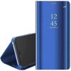 New Arrival Galaxy S21 Ultra Case Cover Chrome Flip Mirror Cover View Blue - XY