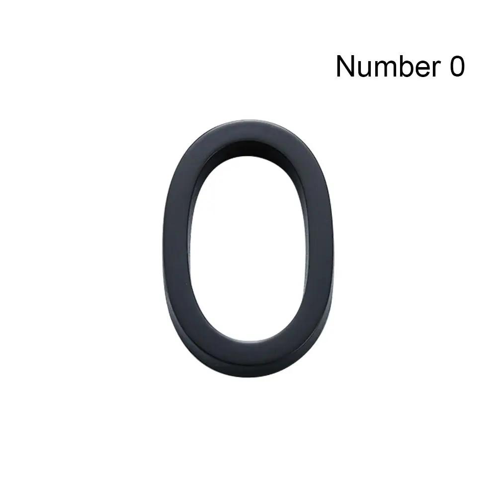 5/10cm Durable Self-Adhesive For Home Mailbox Hotel Address 0 To 9 Number Plate Sign Door Label Numeral Tag