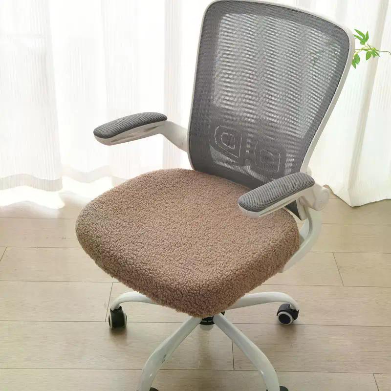 VP 1pc new Office Chair Covers Stretch Computer Chair Seat Washable Elastic Chair Seat Protector Slipcover For Office