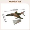 1:144 F4 Fighter Model Attack Plane Enthusiasts Collections Simulated Airplane Toy for