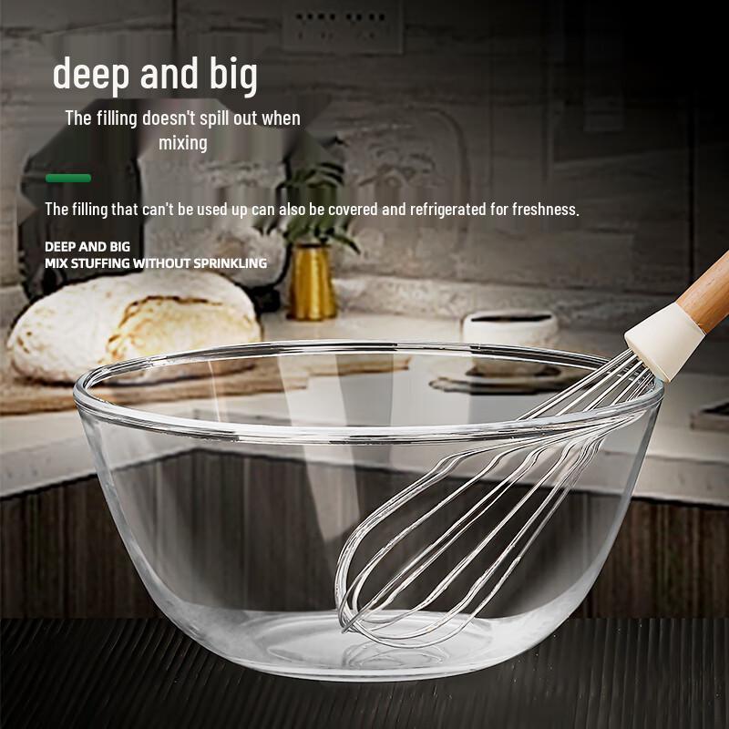 Naijiang Heat-Resistant Glass Mixing & Serving Bowl