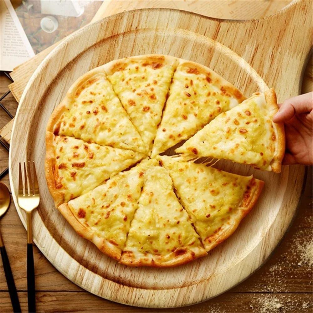 Durable Bread Serving Board Bamboo Pizza  Baking Tray Practical Food Steak Plate  Kitchenware