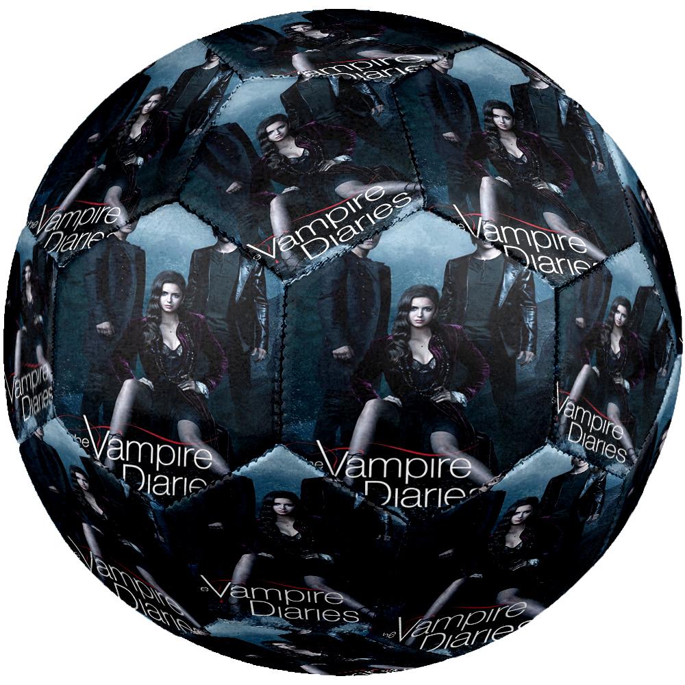 Vampire Diaries Theme Size 5 Soccer Ball, Suitable for Both Indoor and Outdoor Matches, a Gift Suitable for Everyone.