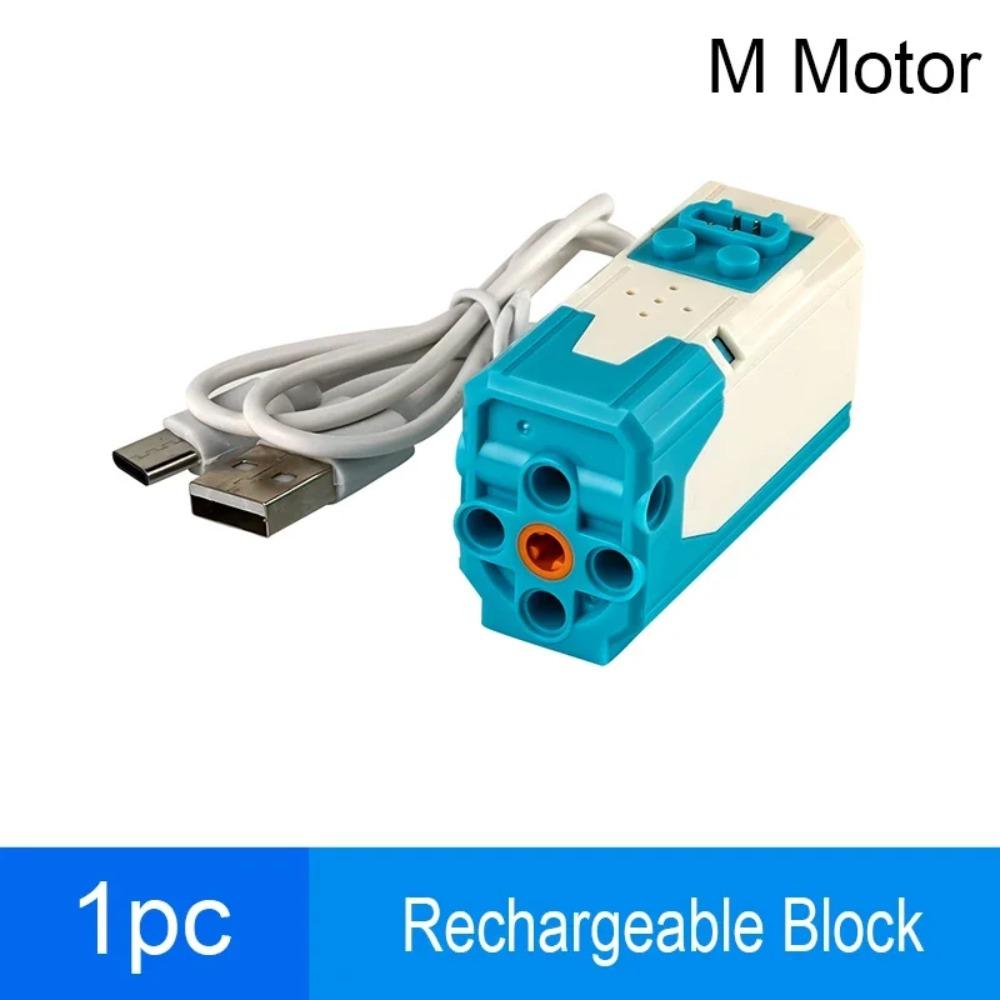 Upgrade Rechargeable Lithium M Motor High-techBuilding Blocks Parts Power Functions 8883 Motor For MOC 9686 Modified DIY Bricks