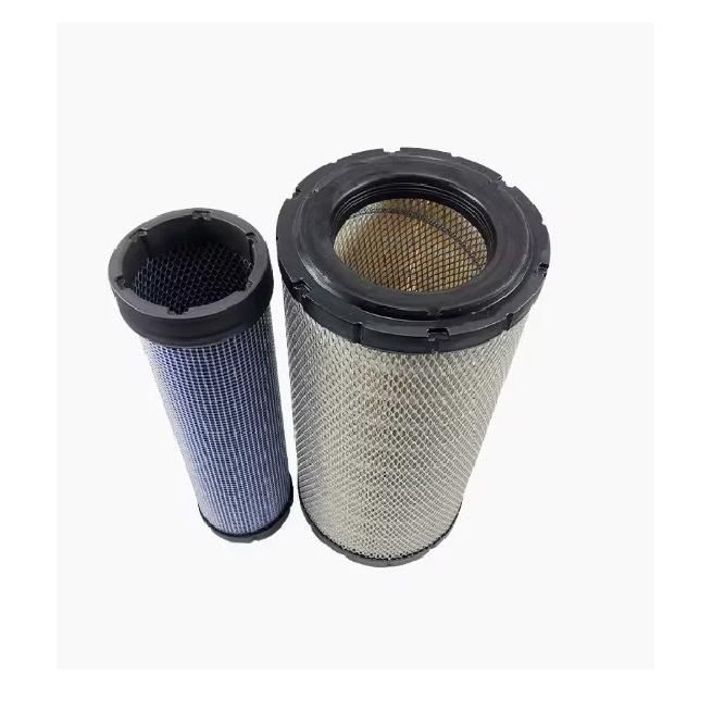 Compatible Air Filter Set 11110283 11110284 15193230 Replace for VOLVO EC180E EC235 L45F L50H BL71 EW140C EW140D