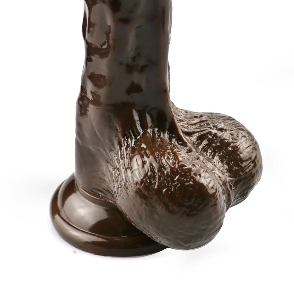 Brown Realistic Dildo Sex Toys for Women Huge Penis with Strong Suciton Cup Female G-spot  Adult Toy  Anal  Lesbian