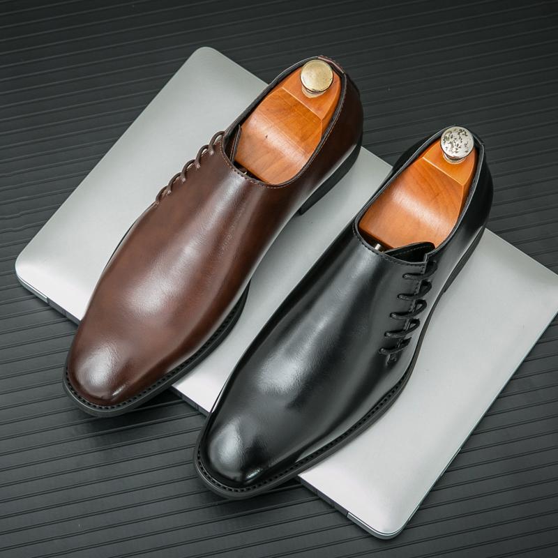 Pánská pravá kůže Boty pro volný čas Měkké mokasíny Pánské ploché módní značky Muži Mokasíny Prodyšné boty pro řidiče