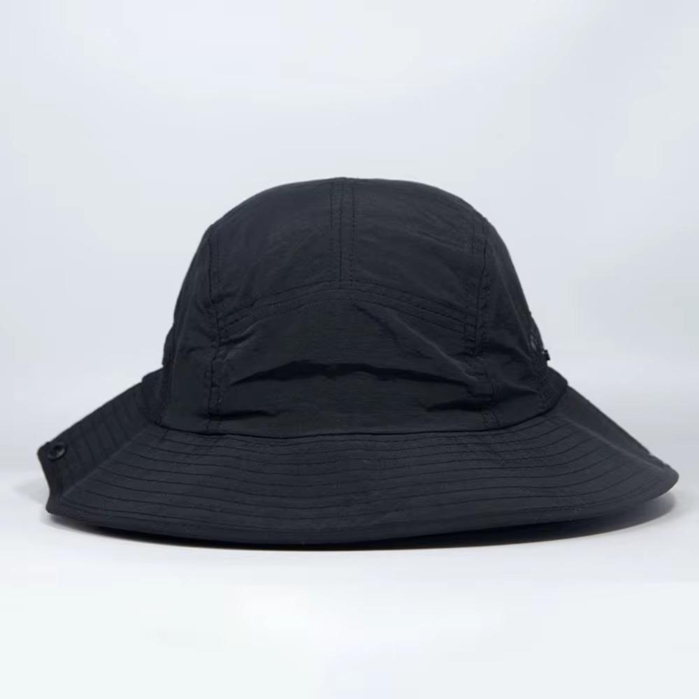 New Lightweight Bucket Hat Breathable Wide Brim Sun Hat Adjustable Uv Protection Fisherman Cap Summer