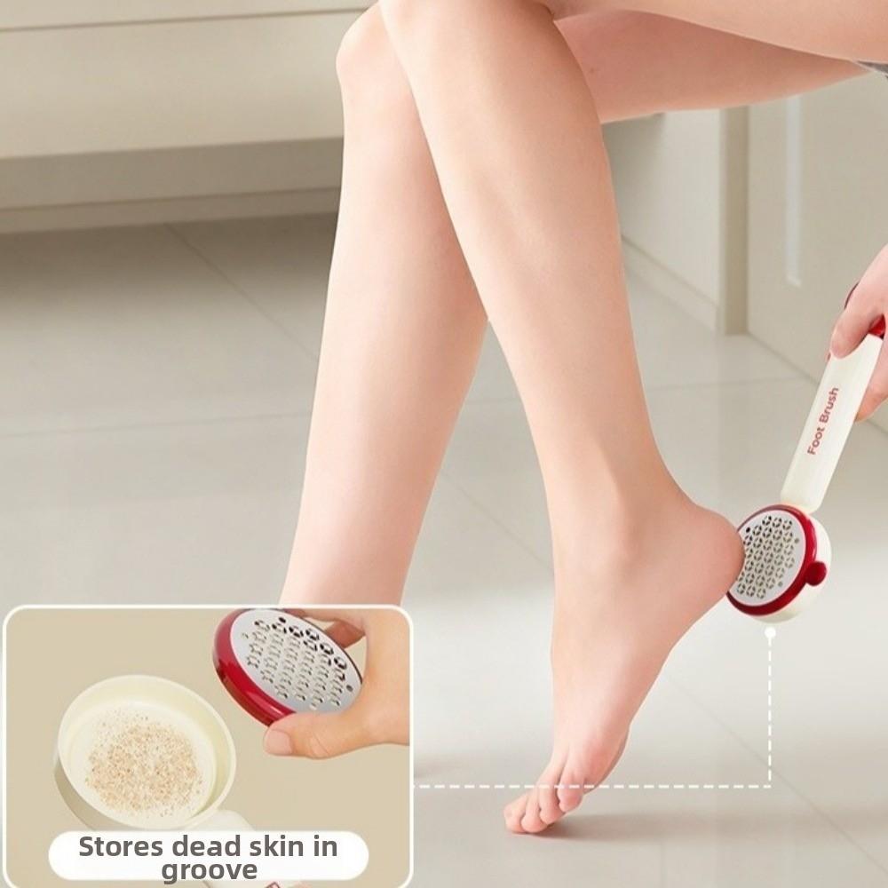 Ergonomic Pedicure Scraper Foot File With Handle Dead Skin Callus Remover  Pedicure Tool