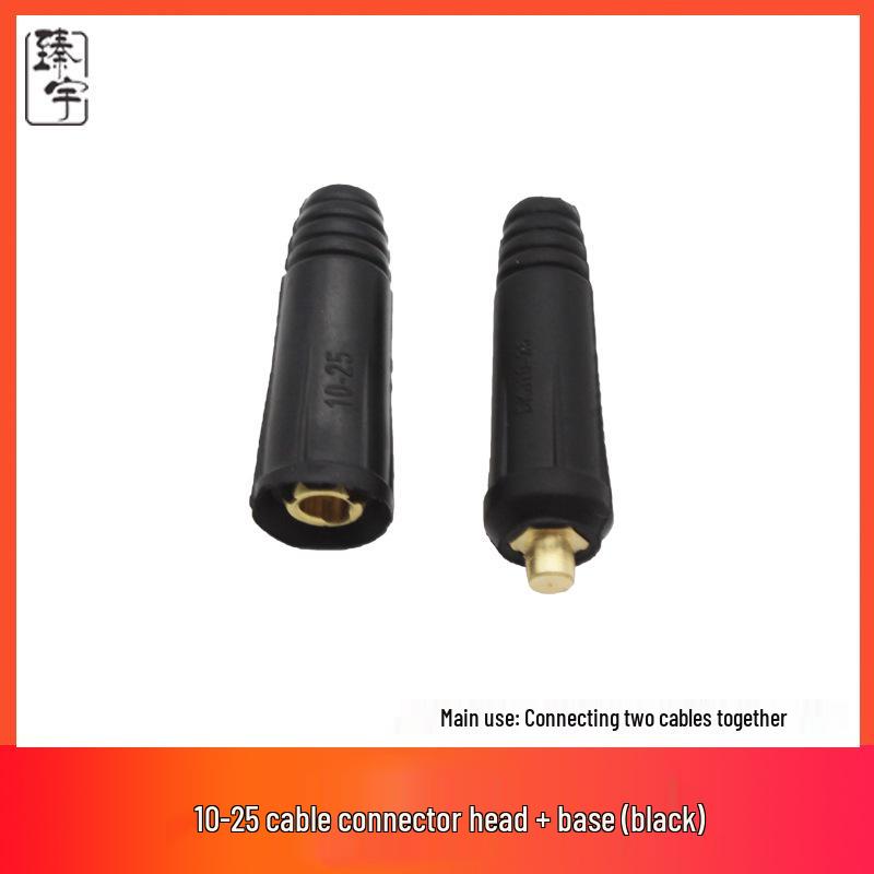 Universal Male and Female Welding Cable Quick Connectors & Plug Socket Set