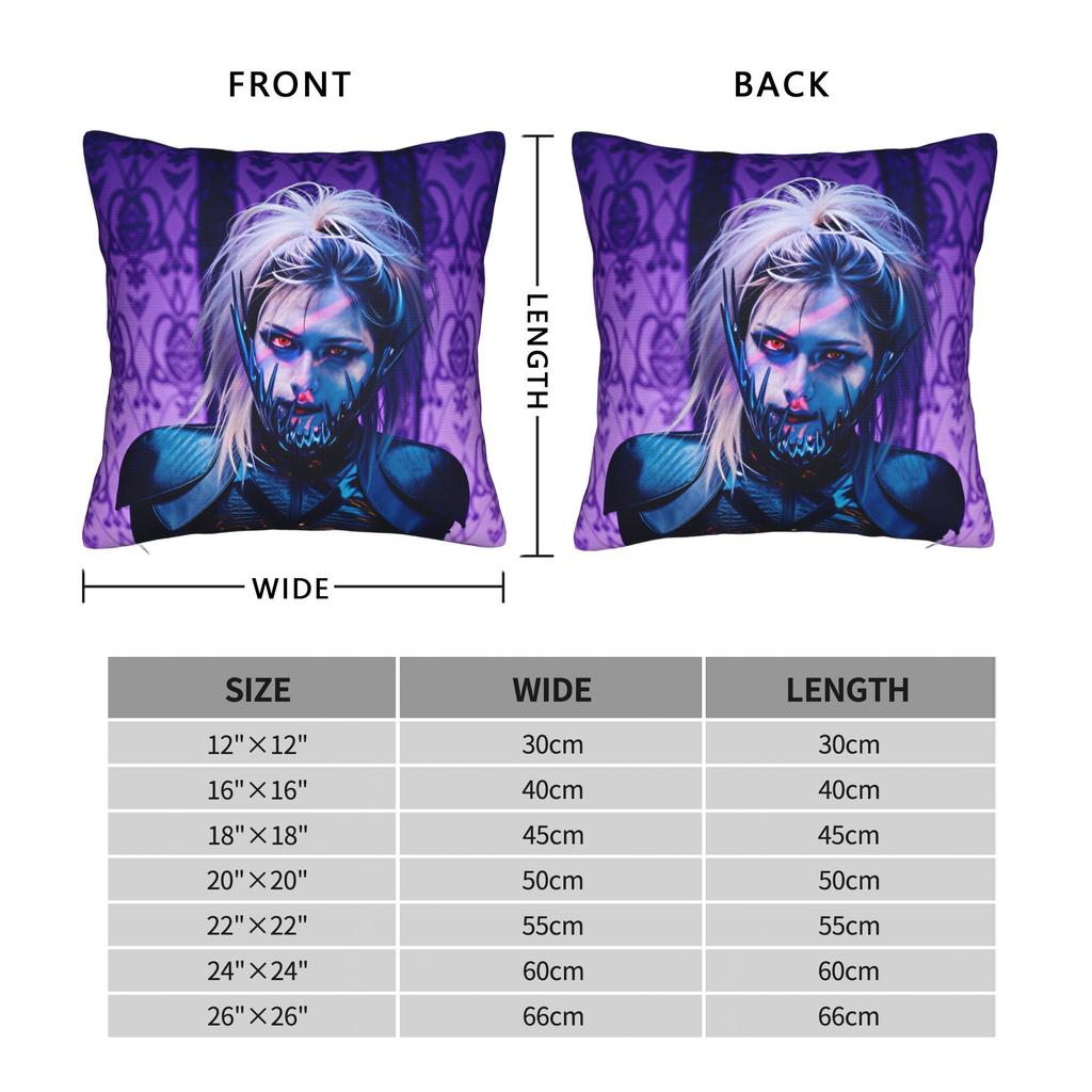 J-JILUKA Zyean Band Pillow Cover Square Cushion Cover Morden Pillow Case For Couch Sofa Bedroom