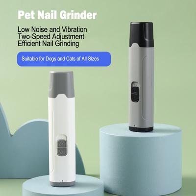 Pet Nail Grinder Suitable for Cats and Dogs Large and Small Dogs Quiet and Low Vibration USB Chargin
