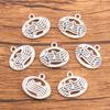 10pcs Musical Note Pendant Piano Guitar Microphone Speaker Suona Music Equipment Alloy Jewelry Accessories