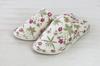 DDintex Best of Morris Outer Stitch BM Slippers, Daisy, Ivory, Approx. 24-26cm