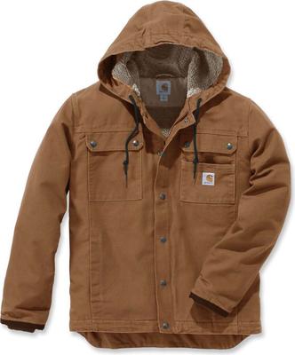 Pavasarinė-rudeninė striukė Carhartt Washed Duck Bertlett Jacket carhartt brown