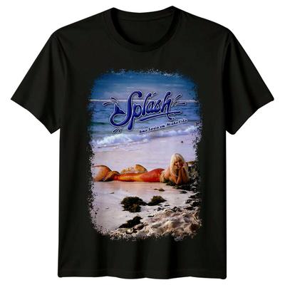 Pluśnięcie (1984) T-shirt inspirowany plakatem filmowym Retro lata 80. Unisex