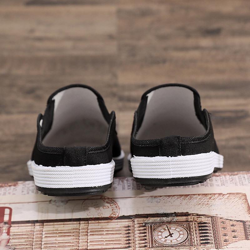 Men's Summer Breathable Backless Slip-on Slippers - Comfortable Casual Outdoor Wear