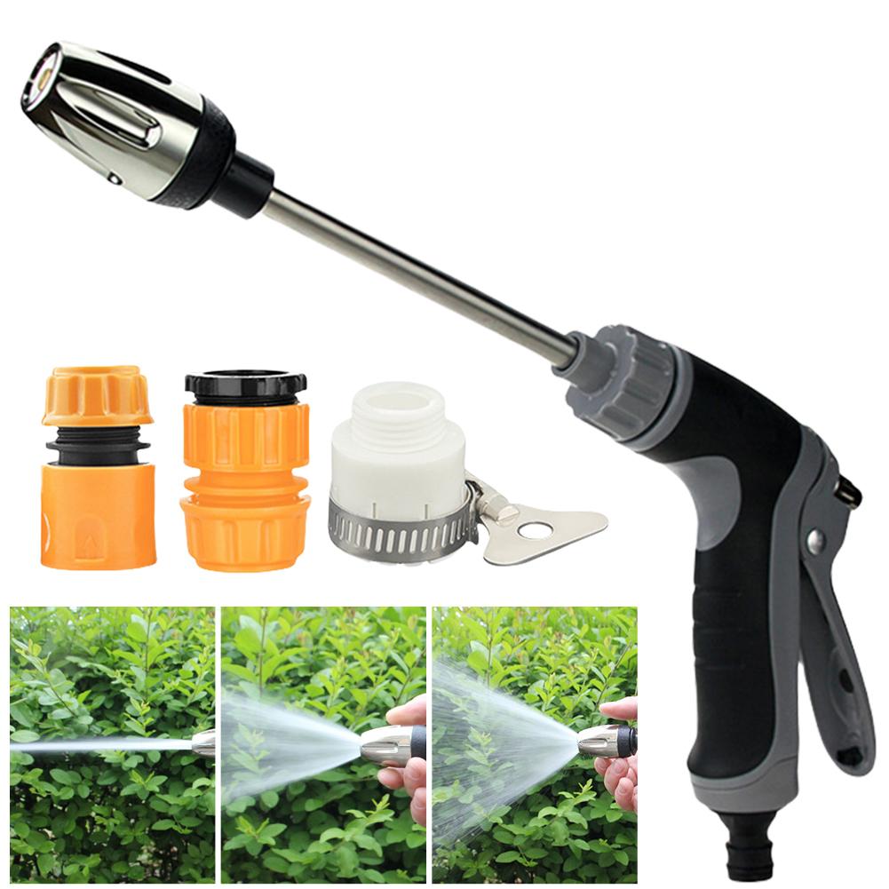High Pressure Washer Garden Hose Nozzle High Pressure Spray Water Gun for Washing Cars Watering Garden Cleaning