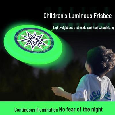 Soft Luminous Frisbee for Kids: Safe Outdoor Boomerang Toy for Boys & Girls