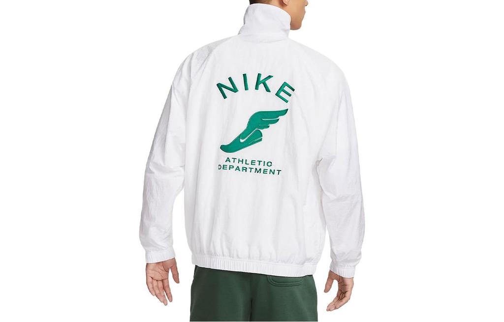 Nike Jackets Men's White Stand Collar Moderate Other FN7233-100