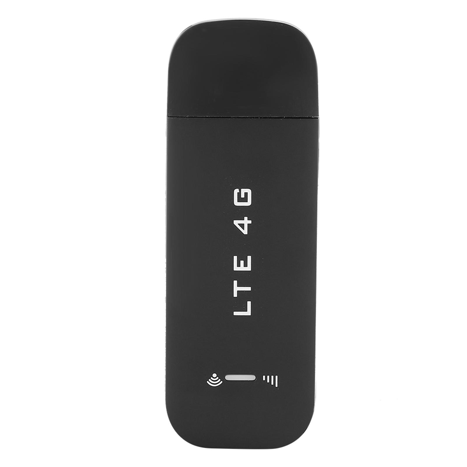 

4G Wireless Network Card Black Support 32GB Memory Card 100Mbps High Speed USB 2.0
