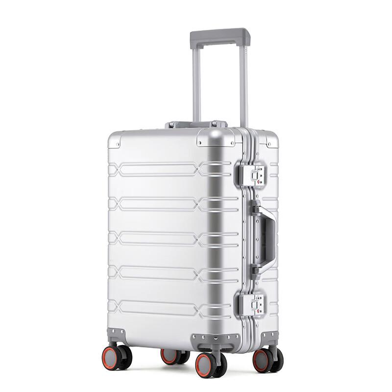 Aluminum-Magnesium Alloy Travel Suitcase