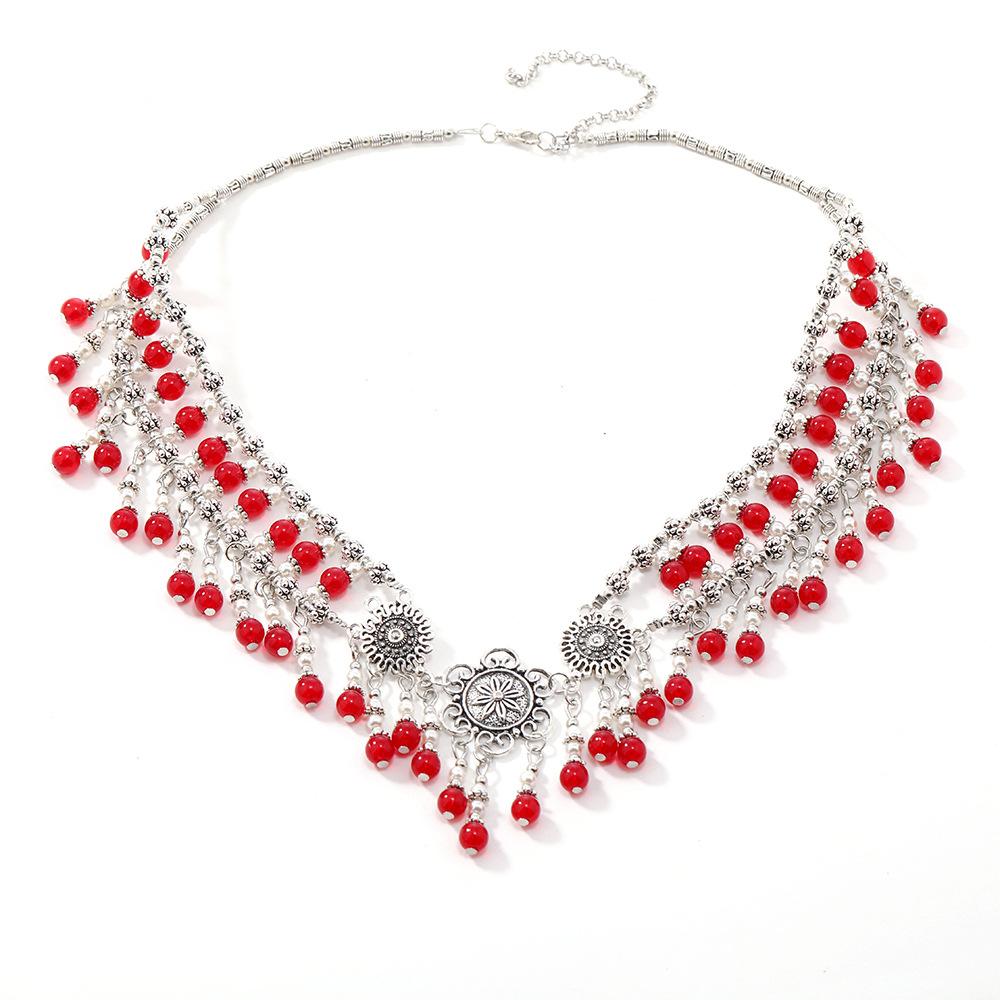 

Головной убор ханьфу, цепочка на лоб с бахромой, экзотические украшения для волос, антикварные украшения на лоб, повязка на бровь мяо, женская.