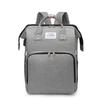 Multi-functional Diaper Backpack with Portable Bed