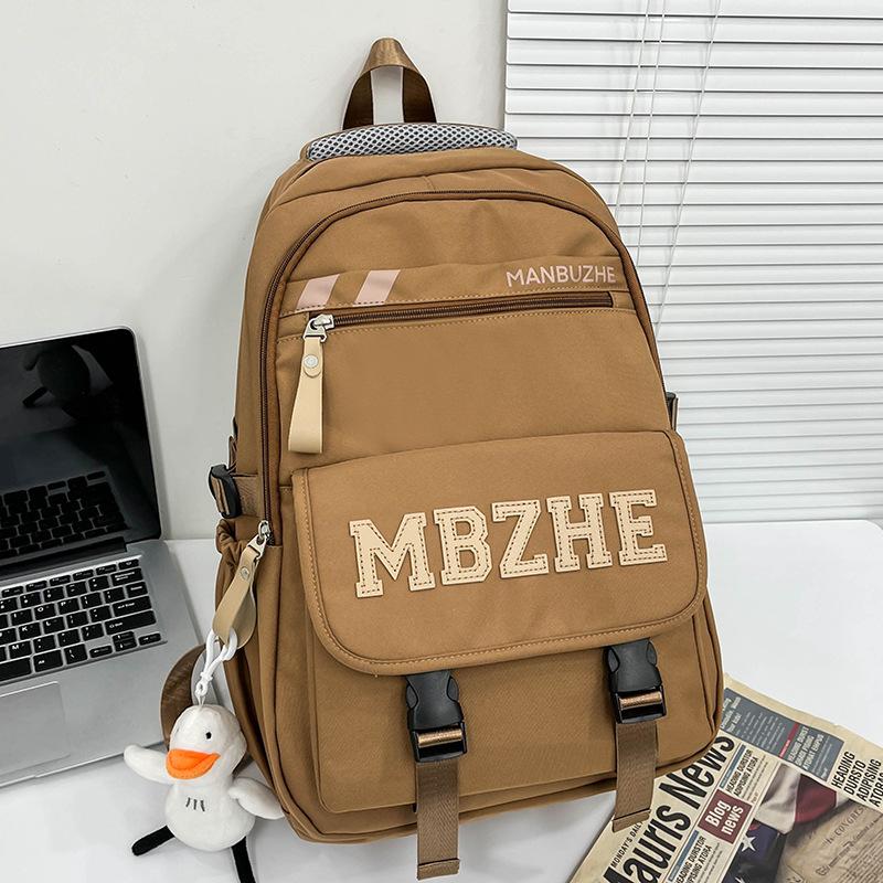 School bag children primary school girls burgundy junior high school backpack middle school student college student backpack