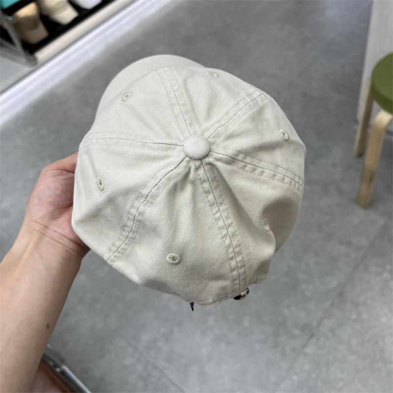 Peaked Cap Unisex New Spring and Autumn Summer Deep Top Showing Face Small Sunscreen Sunshade Wide Brim Baseball Hat