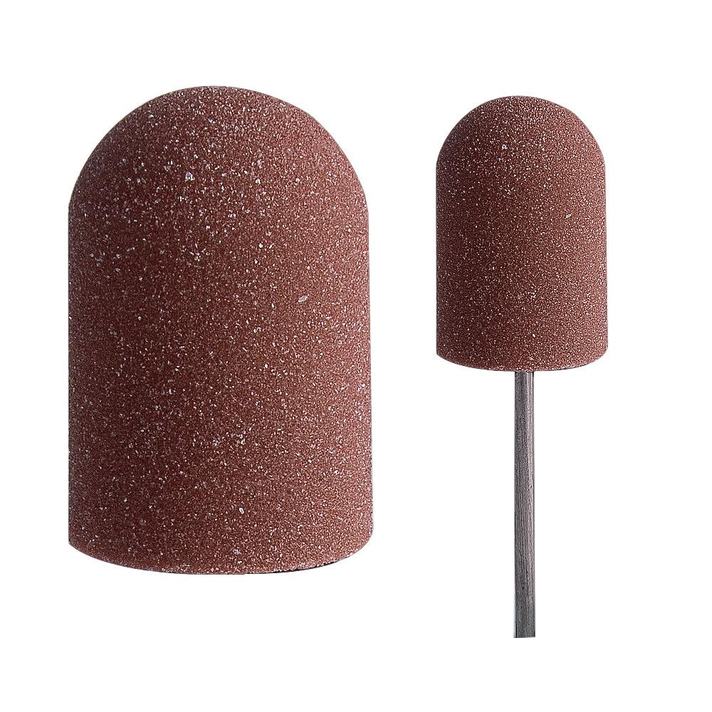 

Nail Grinding Head & Sanding Cap for Manicure and Cuticle Removal 5x11mm темно-коричневого