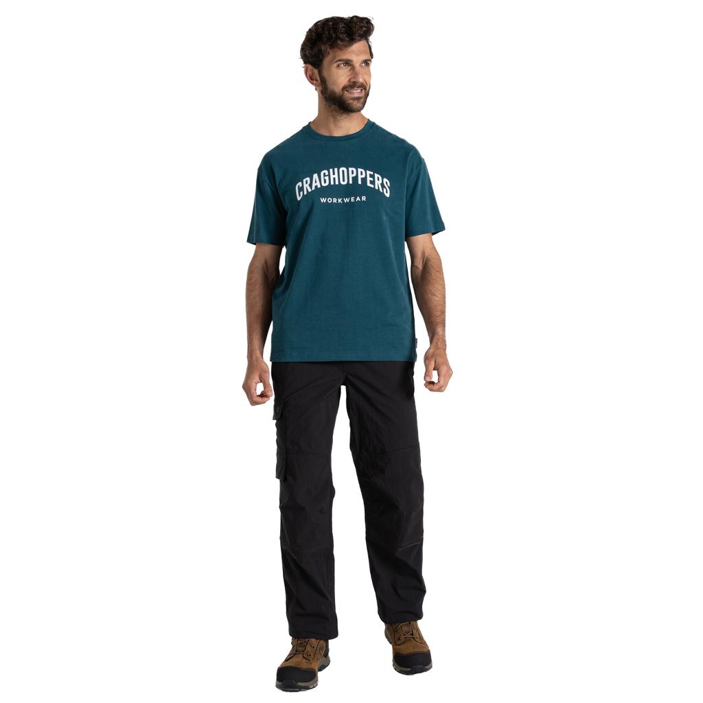 CRAGHOPPERS Mens Batley Work T-Shirt