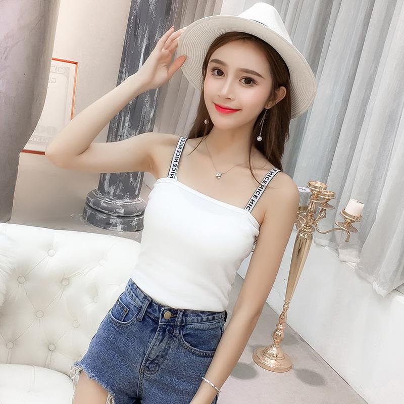 Spring and Summer Women's New Vest Slim Camisole Bottoming Shirt