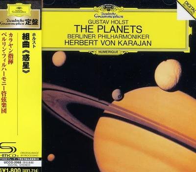 CD HOLST GUSTAV KARAJAN HERBERT VO  Holst Suite The Planets UCCG2068  2011 Japan ObiClassical Used